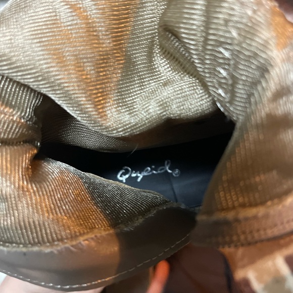 WORN ONCE - Good Quality Below Knee Pink Suede Stylish Dress Boots Size 6 Women - Picture 7 of 7